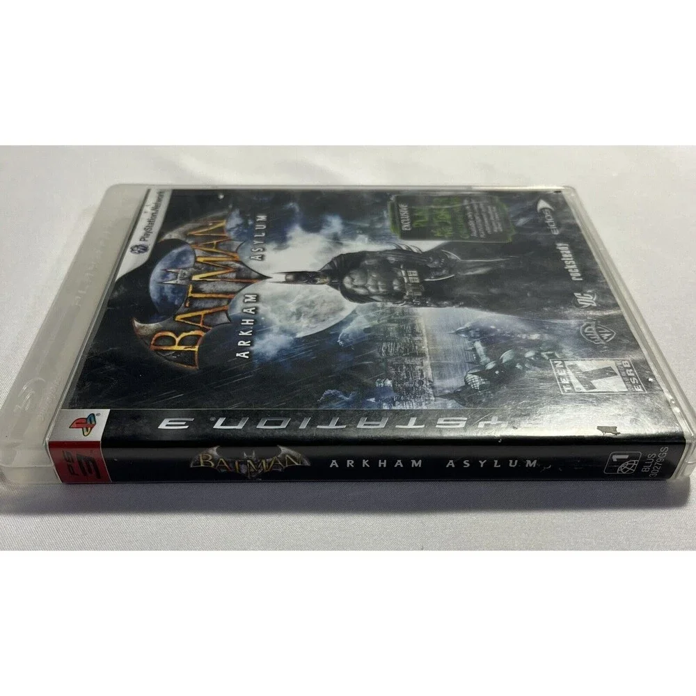 Batman Arkham Asylum 1st Release(Sony PlayStation 3, 2009) PS3 Complete